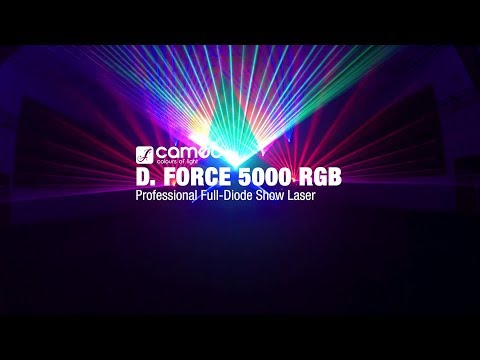 Cameo D FORCE 5000 RGB Laser