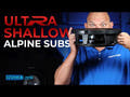 Alpine RS-W10D4 Flacher Type-R-Subwoofer 10" 4+4 Ohm