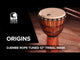 Toca Djembe Origins Serie - Celtic Knot (TODJ-12CK)
