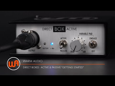 Warm Audio WA-DI-A2 Aktive Stereo-DI-Box