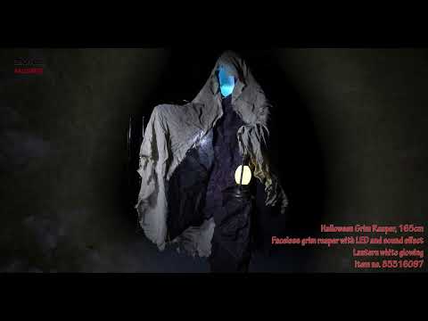 Halloween-Mann mit der Sense, 165 cm