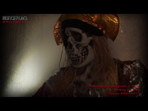 Halloween-pirat, hængende, 170 cm