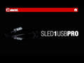Adam Hall Stands SLED 1 USB PRO - USB-Schwanenhalslampe mit 2 LEDs