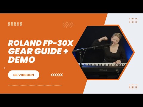 Roland FP-30X E-Piano (Schwarz)