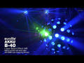 EUROLITE AKKU B-40 Laser Beam Effect AIR weiß