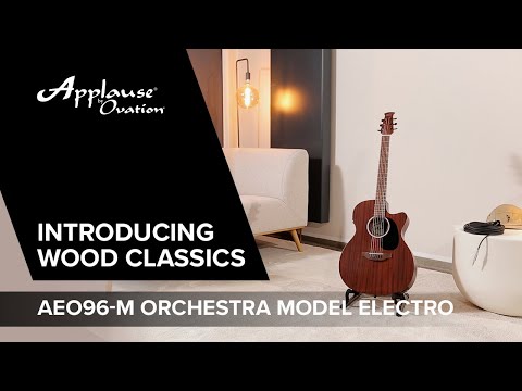 Applause E-Akustik Gitarren Wood Classics AEO96-M Orchestra Model Elektro - Natur Matt (AEO96-M)