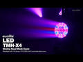 EUROLITE LED TMH-X4 Moving Head Wash Zoom wh