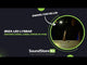 Ibiza LED Lichtleiste Mondblume, Laser und Strobe 