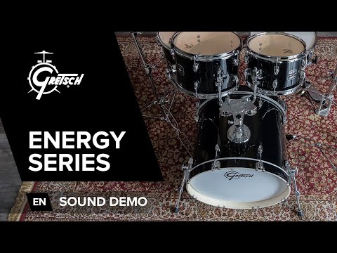 Gretsch Energy Studio Black Drumset