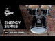 Gretsch Energy Studio Black Drumset
