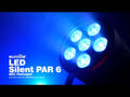 EUROLITE LED Silent Par 6 QCL Boden bk