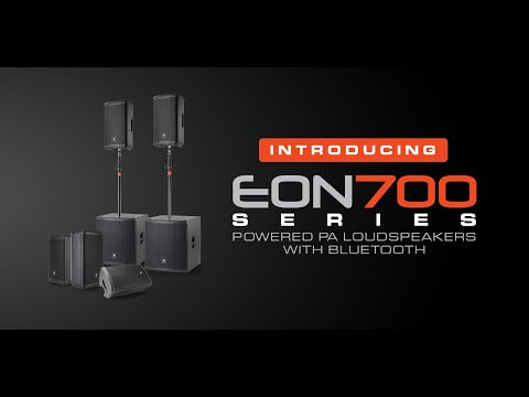 JBL EON712 - Aktiver PA Lautsprecher (Schwarz)