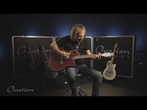 Adamas E-Akustik Gitarren 2087GT Deep Contour Cutaway - Reverse Red Burst (2087GT-2-G)