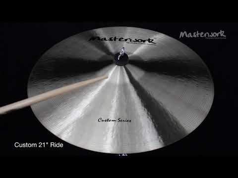 Masterwork Custom 21" Ride-Becken