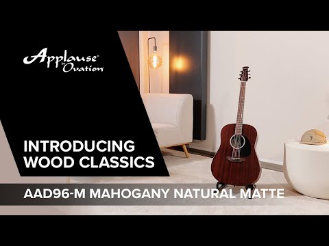 Applause Akustik Gitarren Holz Classics AAD96-M Mahagoni Natur Matt - Mahagoni Natur (AAD96-M)