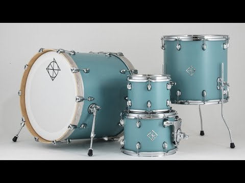 Dixon PODCSTM422-01-QB Shellset, Satin Quetzalblau