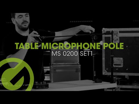 Gravity MS 0200 - Mikrofonständer zur Tischmontage