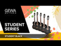 GEWA E-Akustik klassische Gitarren Student Black - E-Akustik black