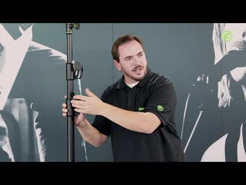 Gravity Lichtstativ mit T-Bar (50kg, 3,25m)
