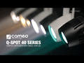 Cameo Q-SPOT 40 TW - Kompakter spot mit 40 W einstellbarer weißer LED, in Schwarz