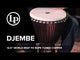 Latin Perkussion Djembe World Beat FX Rope Tuned - Copper (LP725C)