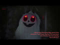 Halloween-Figur der Geist Peter, animiert, 90 cm