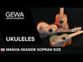 GEWA Sopran ukulele Manoa Seaside - K-SO-SC