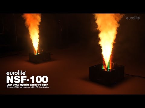 EUROLITE NSF-100 LED DMX Hybrid-Sprühnebelmaschine