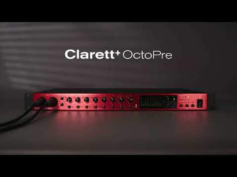 Focusrite Clarett+ Octopre Mikrofon Preamp