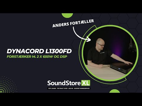 Dynacord L1300FD - Digital Verstärker (2x650W, DSP)