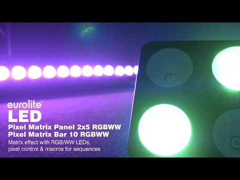 EUROLITE LED Pixel-Matrix-Panel 2x5 RGB/WW