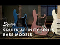 Fender Squier Affinity Jaguar E-Bass (Charcoal Frost Metallic)