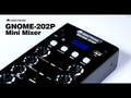 OMNITRONIC GNOME-202P Mini-Mixer gold