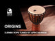 Toca Djembe Origins Series - African Mask (TODJ-10AM)