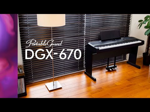 Yamaha DGX670B E-Piano (Schwarz)
