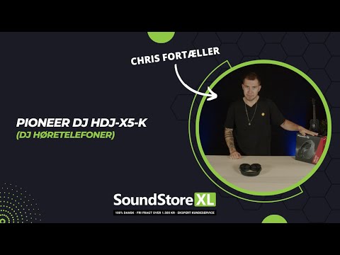 Pioneer DJ HDJ-X5 K DJ-Kopfhörer (Schwarz)