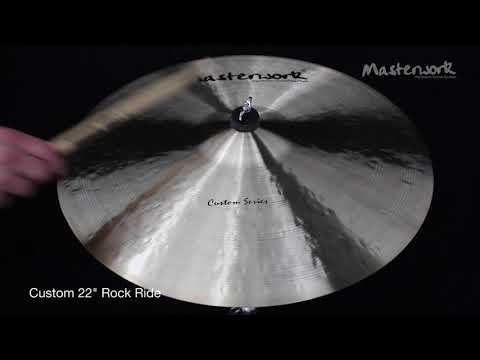 Masterwork Custom 22" Ride-Becken Rock