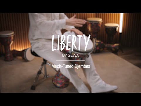GEWA Djembé Liberty Series Mechanically Tuned - 12" Abstract