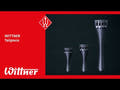 Wittner Ultra Classic Saitenhalter für Violine 4/4, ohne Feinstimmer