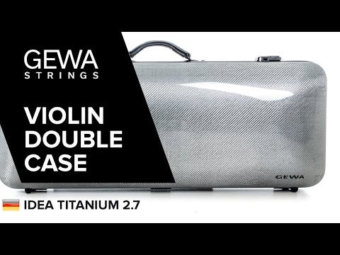 GEWA Geigen Doppelcase Idea 2.7 - Titanium