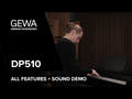 GEWA Digitalpiano DP510 - black matt