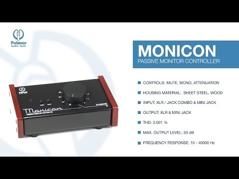 Palmer MONICON® W - Passiver monitor-controller weiß limited edition