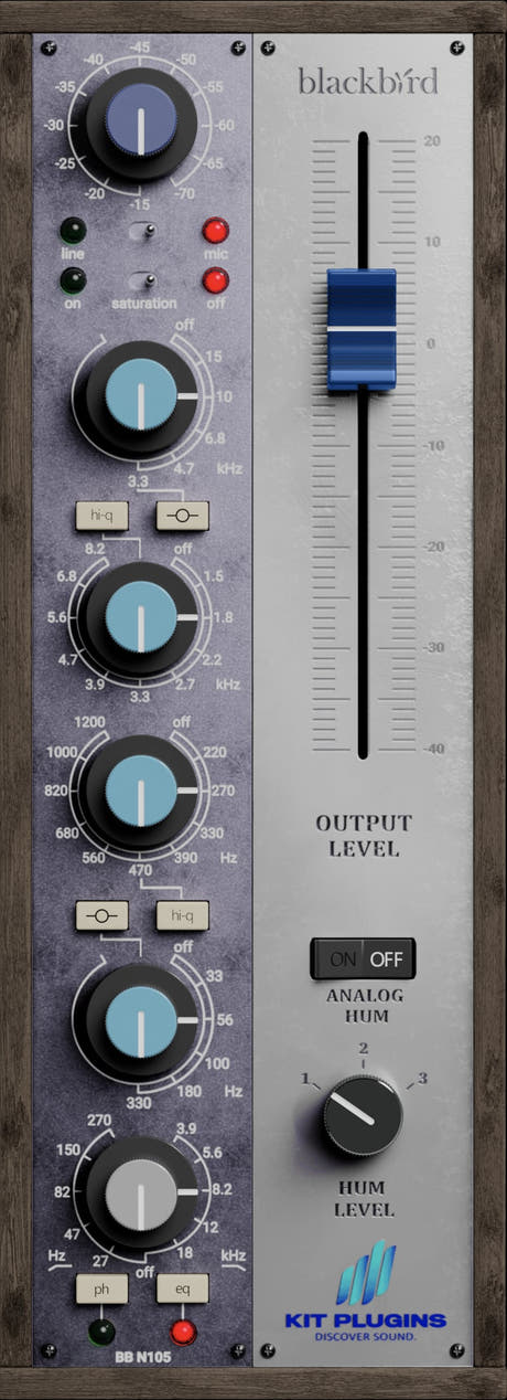 Kit Plugins BB N105 V2 Channel Strip