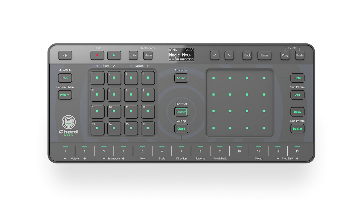 AlphaTheta Toraiz ChordCat Groovebox