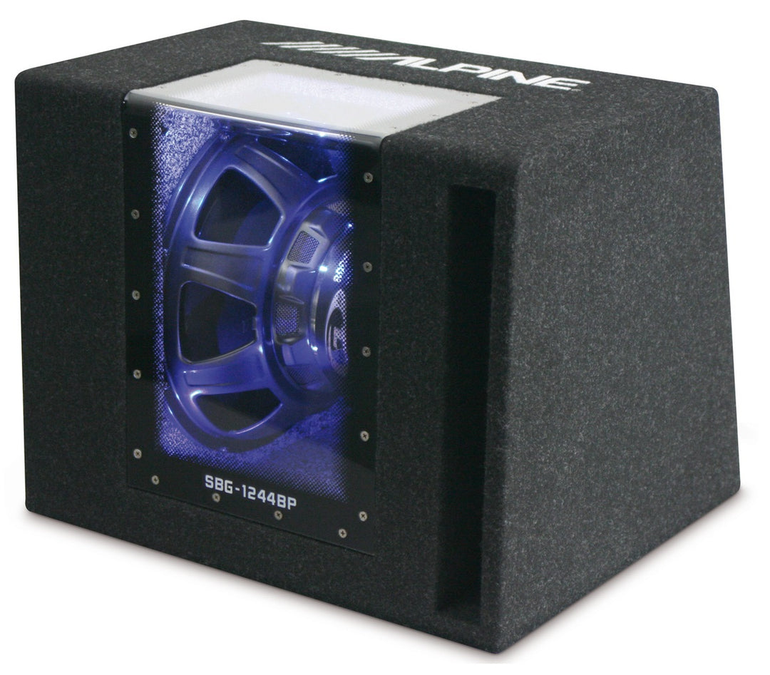 Alpine Subwoofer im Gehäuse (12")