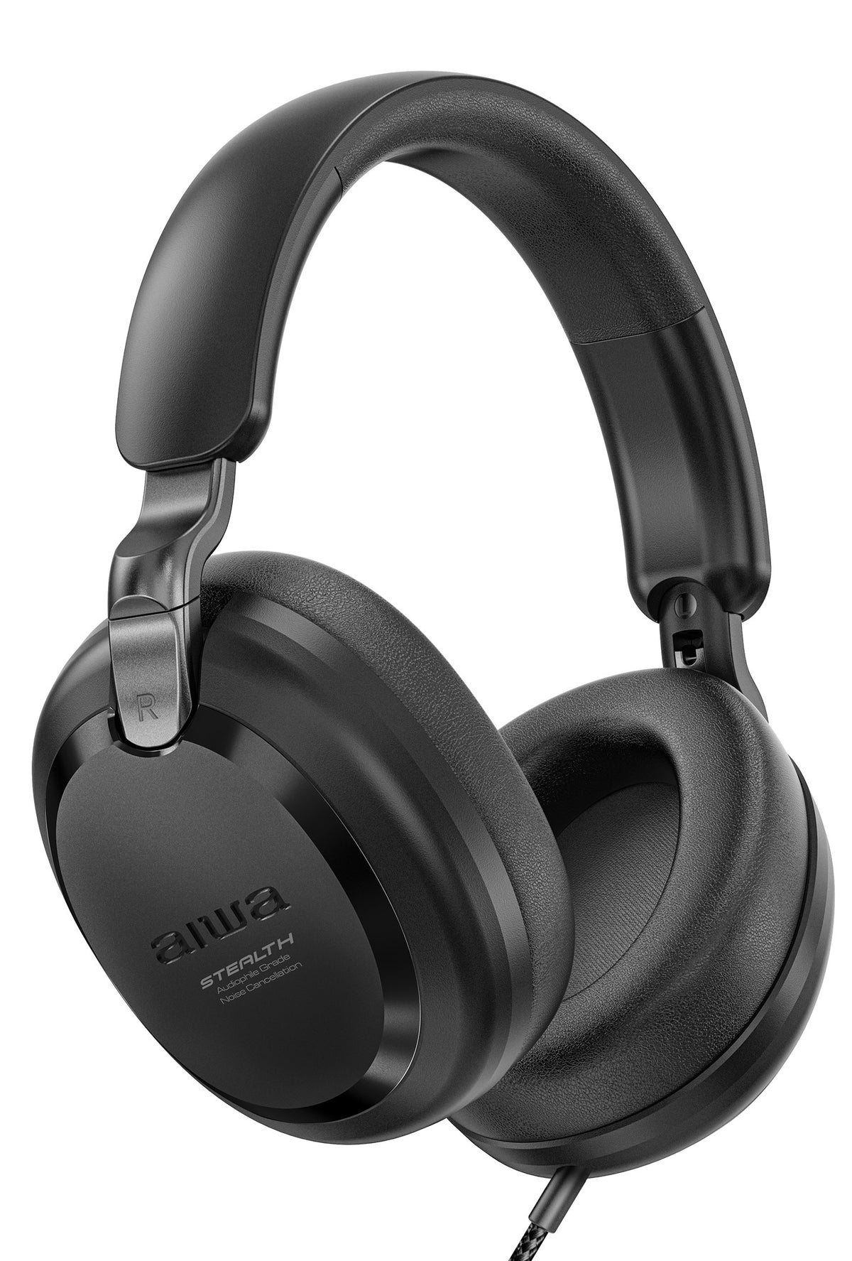 Aiwa HD-450BK kabellose Kopfhörer, Schwarz