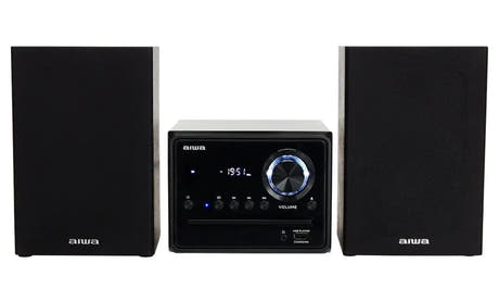 AIWA MCBT-350 Micro-Hi-Fi-Anlage 20 W mit Bluetooth, CD, FM und USB