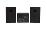 AIWA MCBT-350 Micro-Hi-Fi-Anlage 20 W mit Bluetooth, CD, FM und USB