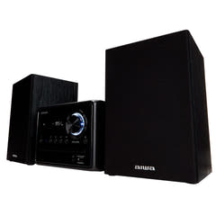 AIWA MCBT-350 Micro-Hi-Fi-Anlage 20 W mit Bluetooth, CD, FM und USB