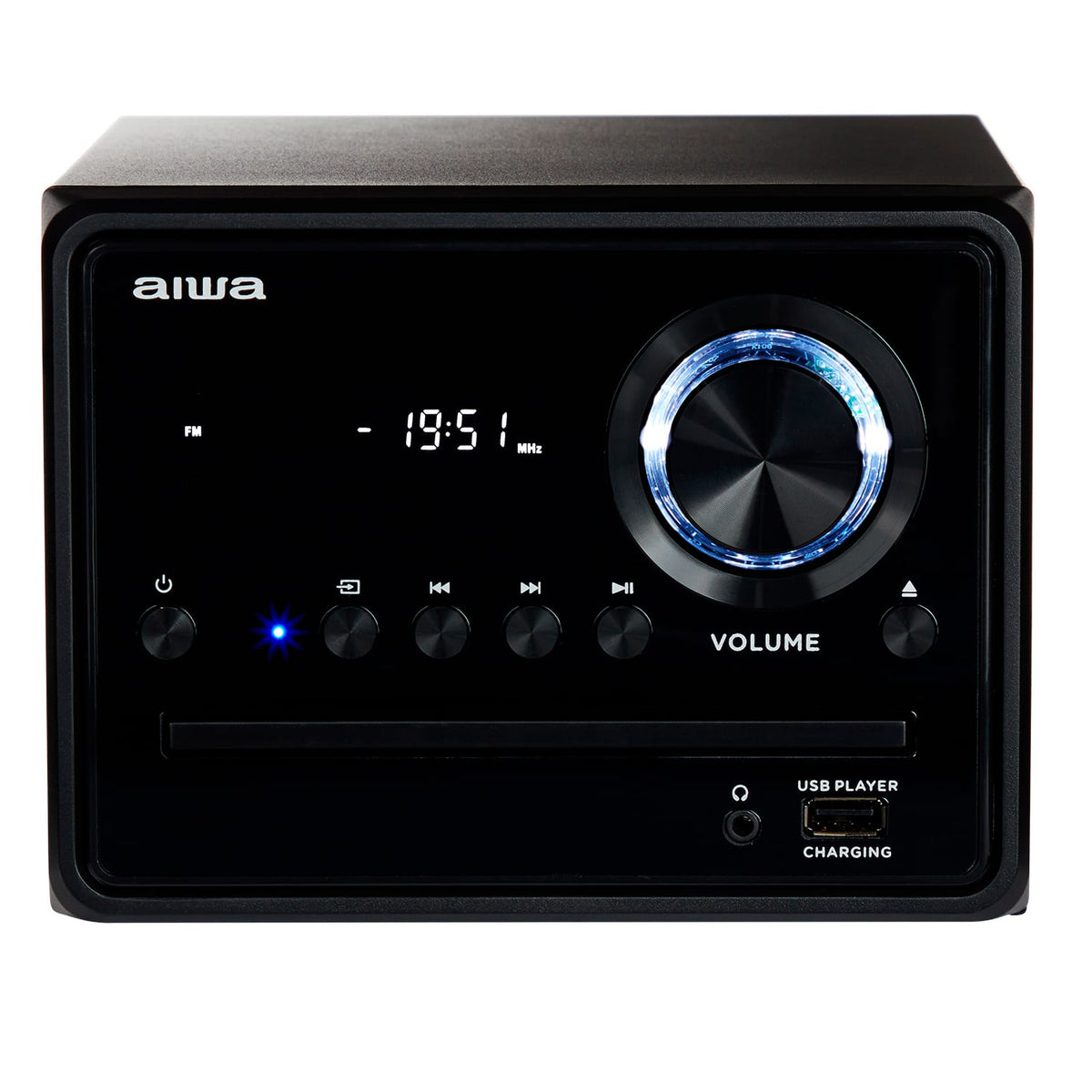 AIWA MCBT-350 Micro-Hi-Fi-Anlage 20 W mit Bluetooth, CD, FM und USB